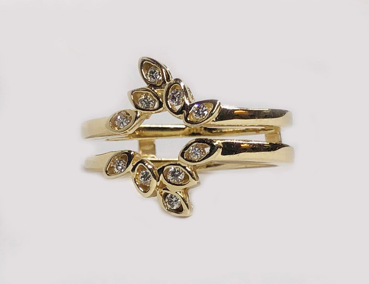 Tension Ring 14 Karat Yellow Gold – LeJean`s Fine Jewelers